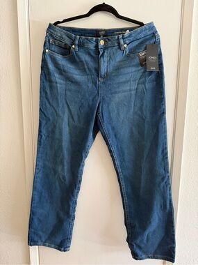 Jones New York Men’s Dark Blue Relaxed Fit Jeans